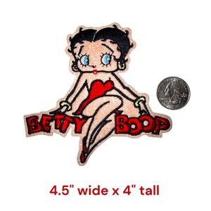 Betty Boop Embroidered Patch